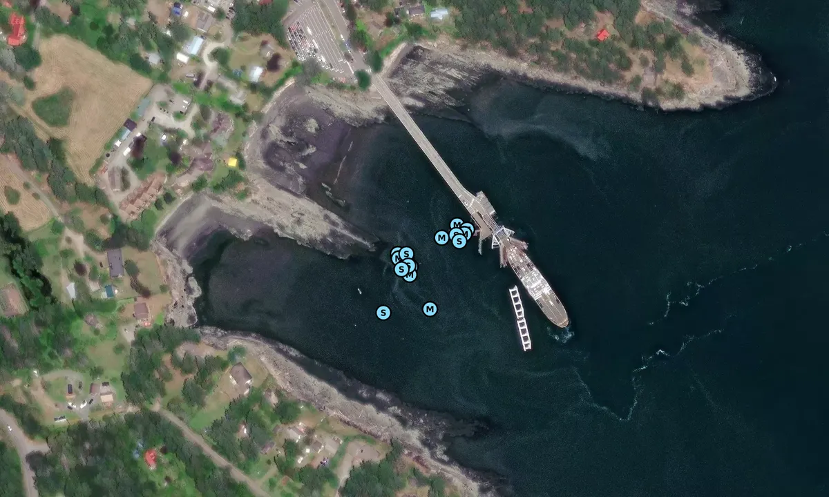Satelite image of Galiano Inn and Spa