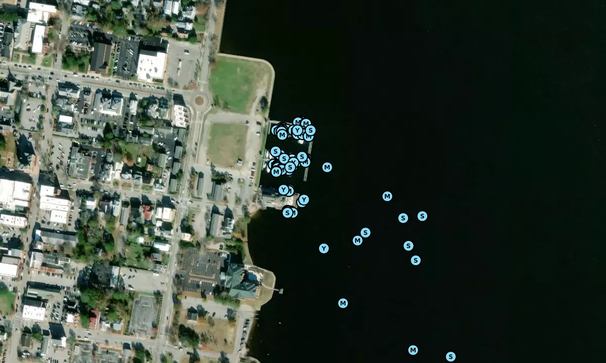 Satelite image of Galley Stores and Marina