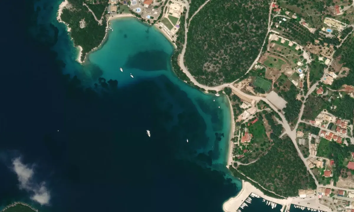 Flyfoto av Gallikos Molos Beach
