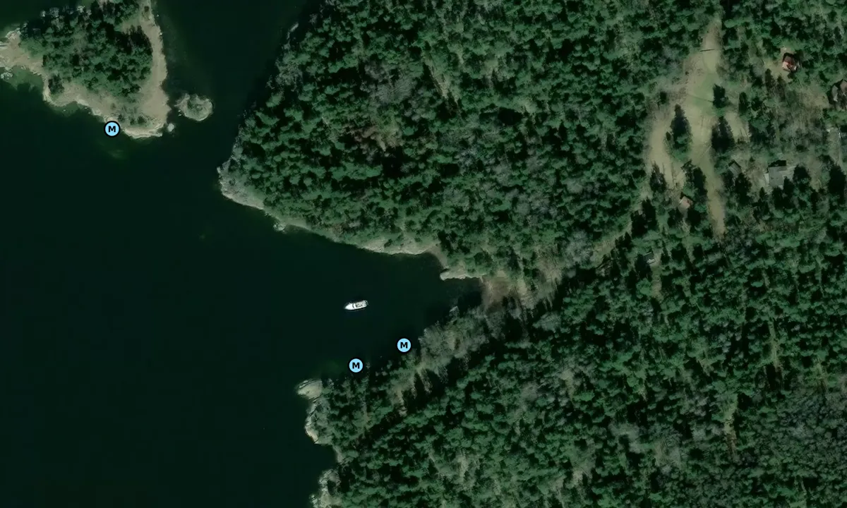 Satelite image of Gällnö