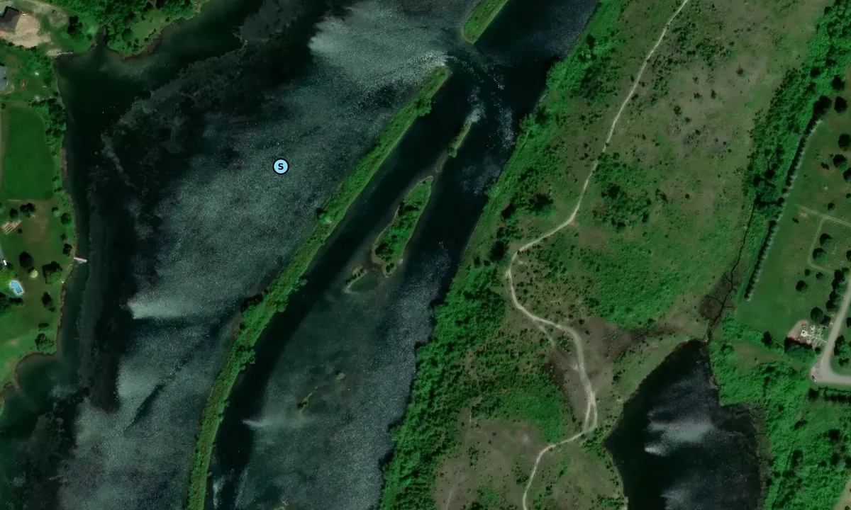 Satelite image of Galop Canal Southwest