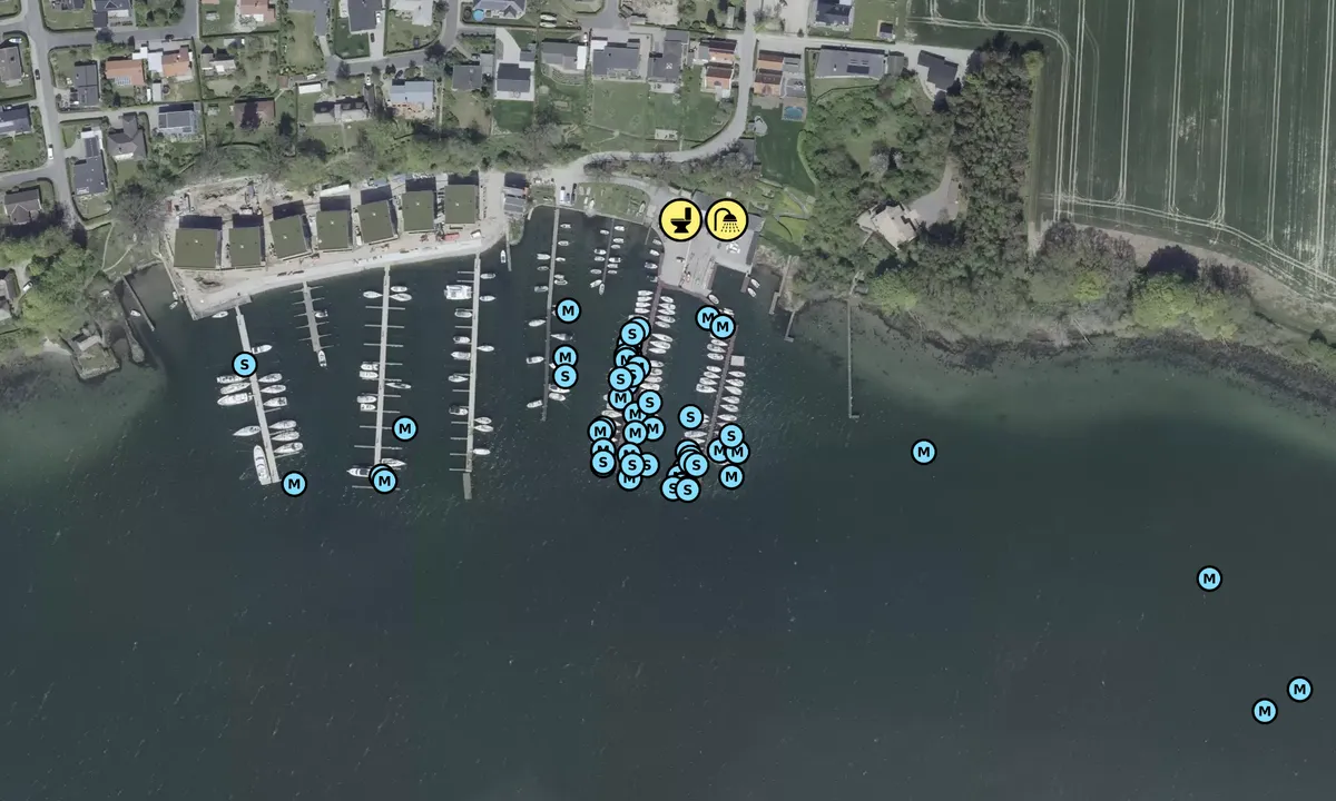 Satelite image of Gambøt Lystbådehavn - Thurø Sejlklub
