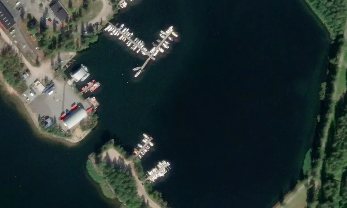 Satelite image of Gamla Karleby