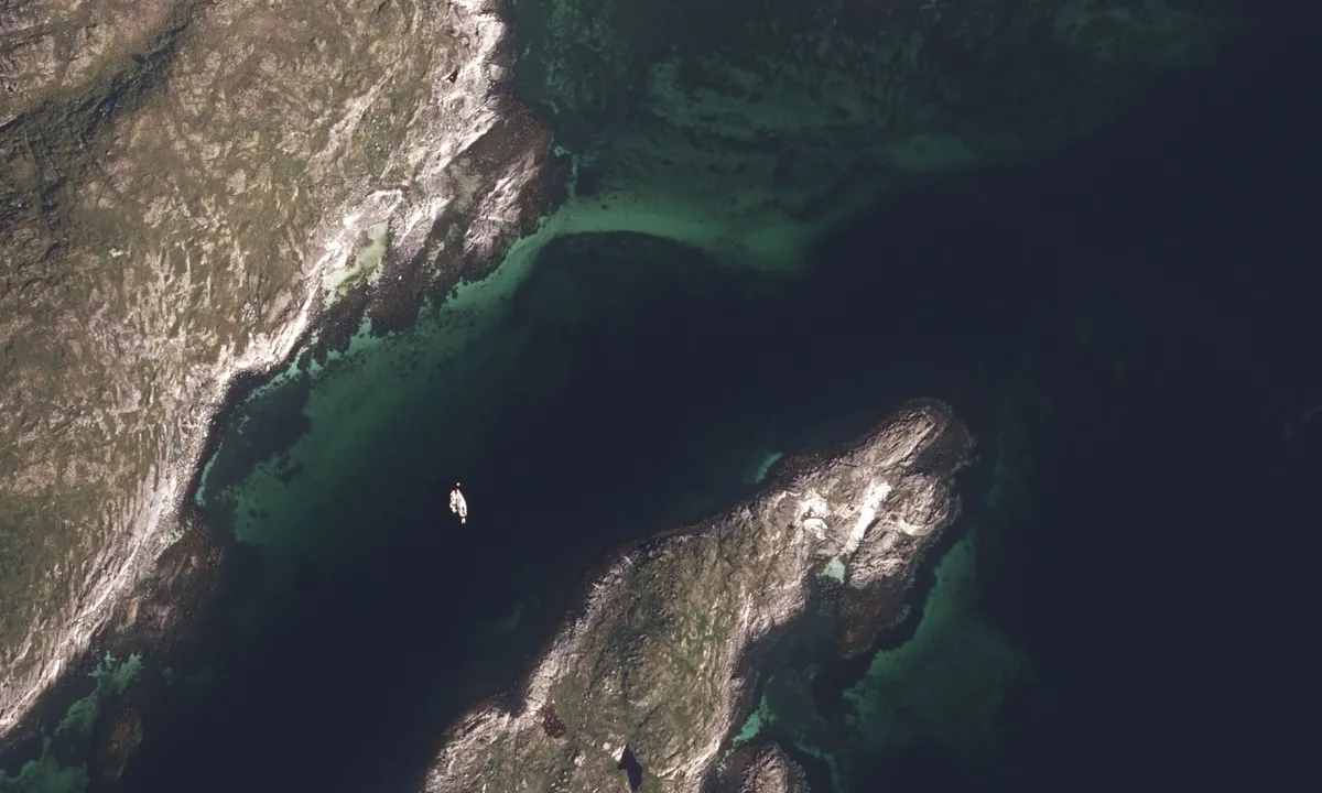 Flyfoto av Gammøya