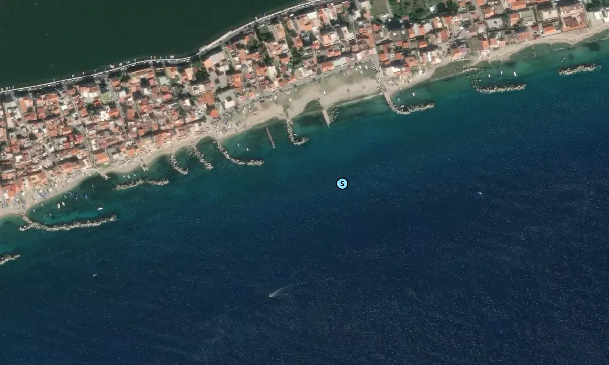 Satelite image of Ganzirri