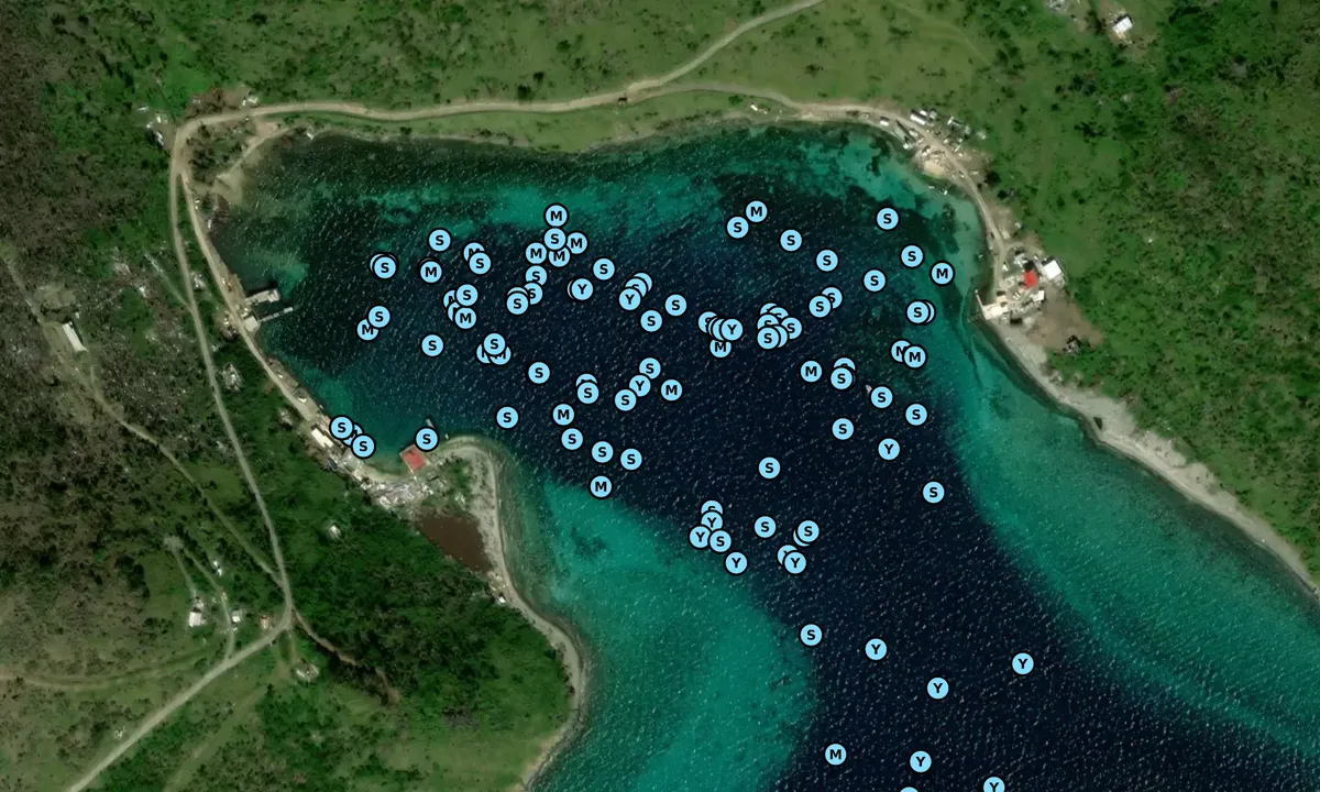 Satelite image of Garner Bay