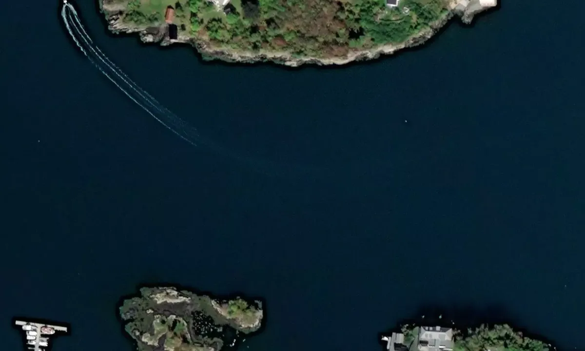 Satelite image of Gåseidvika - Ålesund