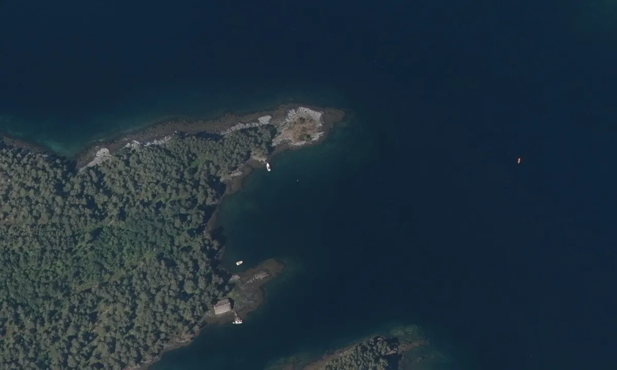 Flyfoto av Gåsøyvalen