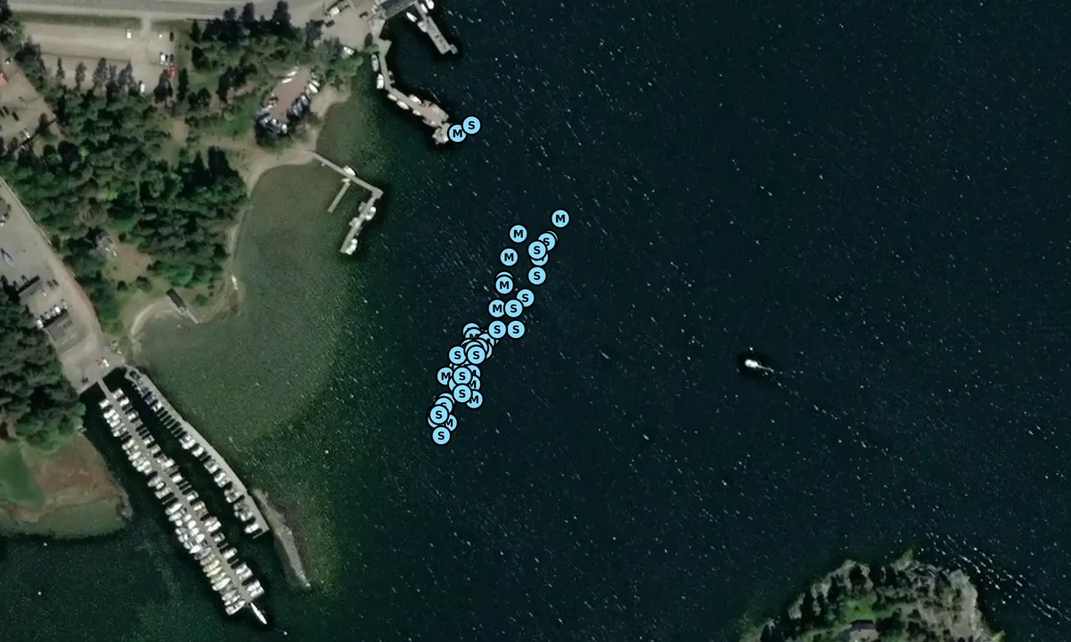 Satelite image of Gästhamnen Stavsnäs Vinterhamn