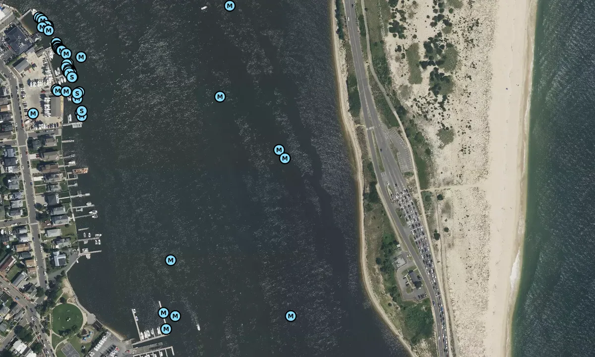 Satelite image of Gateway National Recreation Area