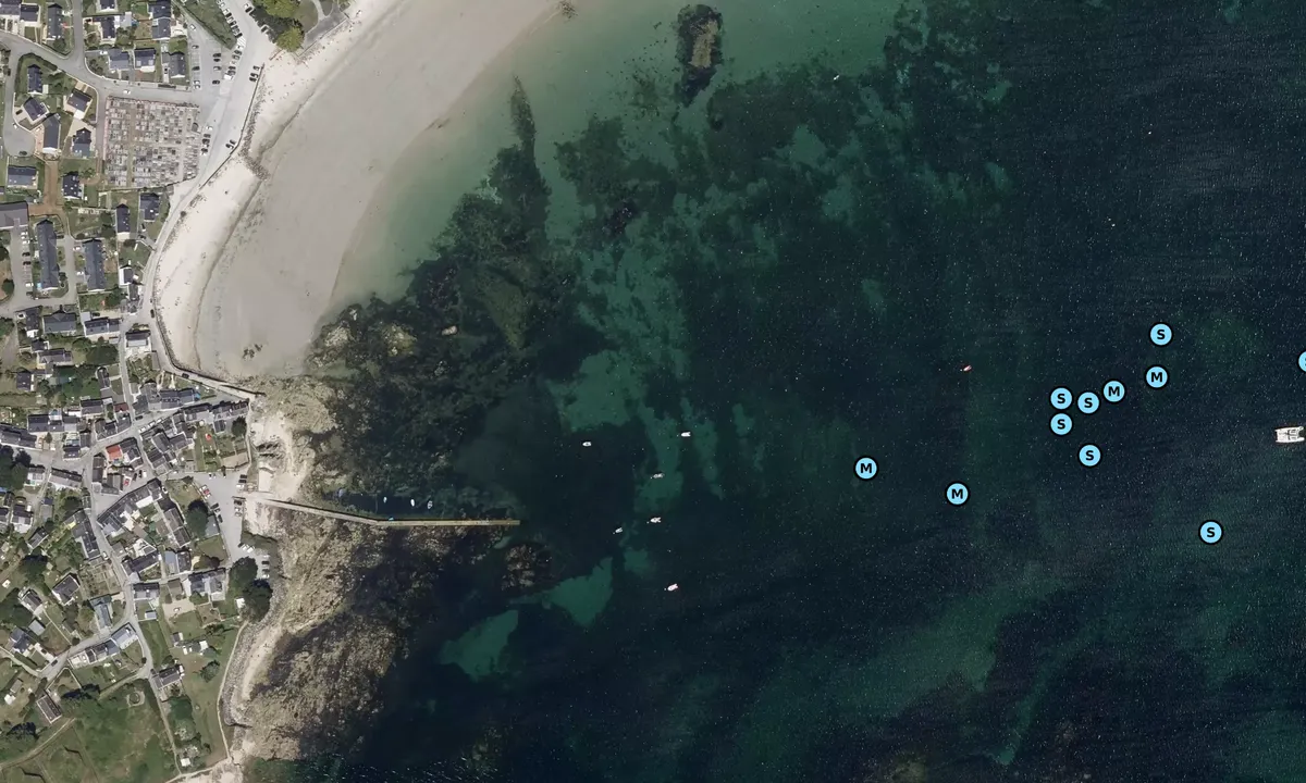 Satelite image of Gâvres