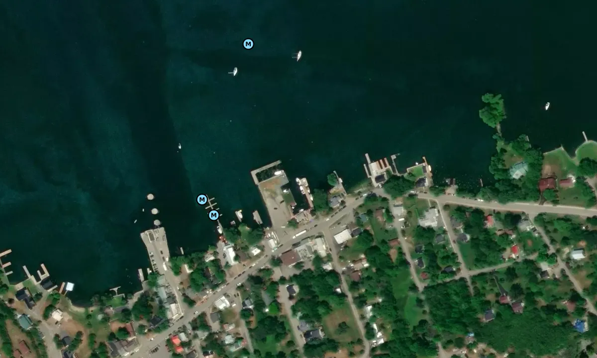 Satelite image of General Wolfe Inn and Marina