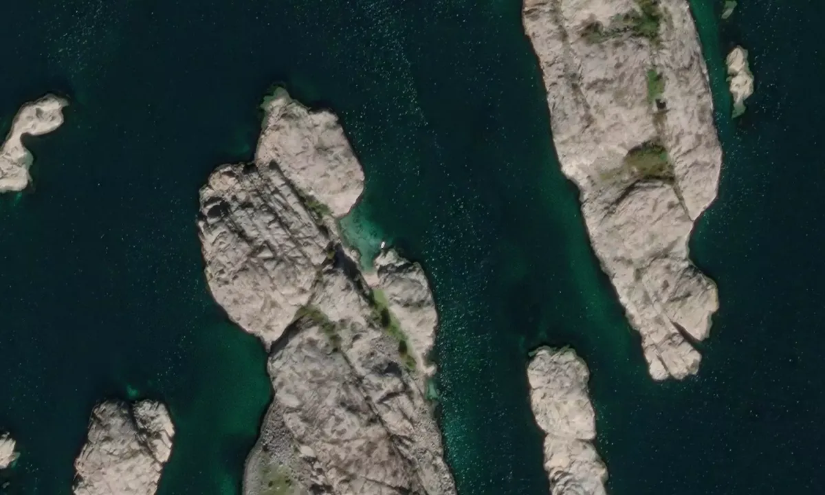Flyfoto av Getryggen - Fjällbacka
