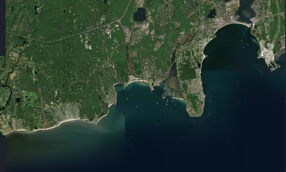 Flyfoto av Giant's Neck