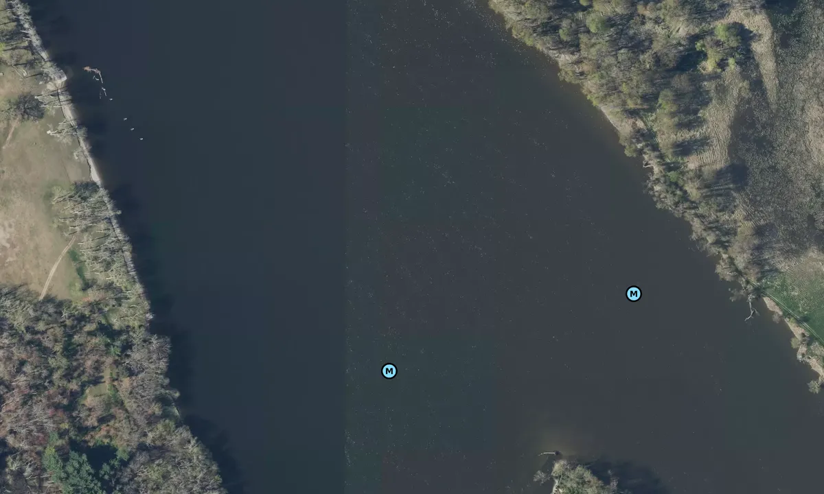 Satelite image of Gildersleeve Island