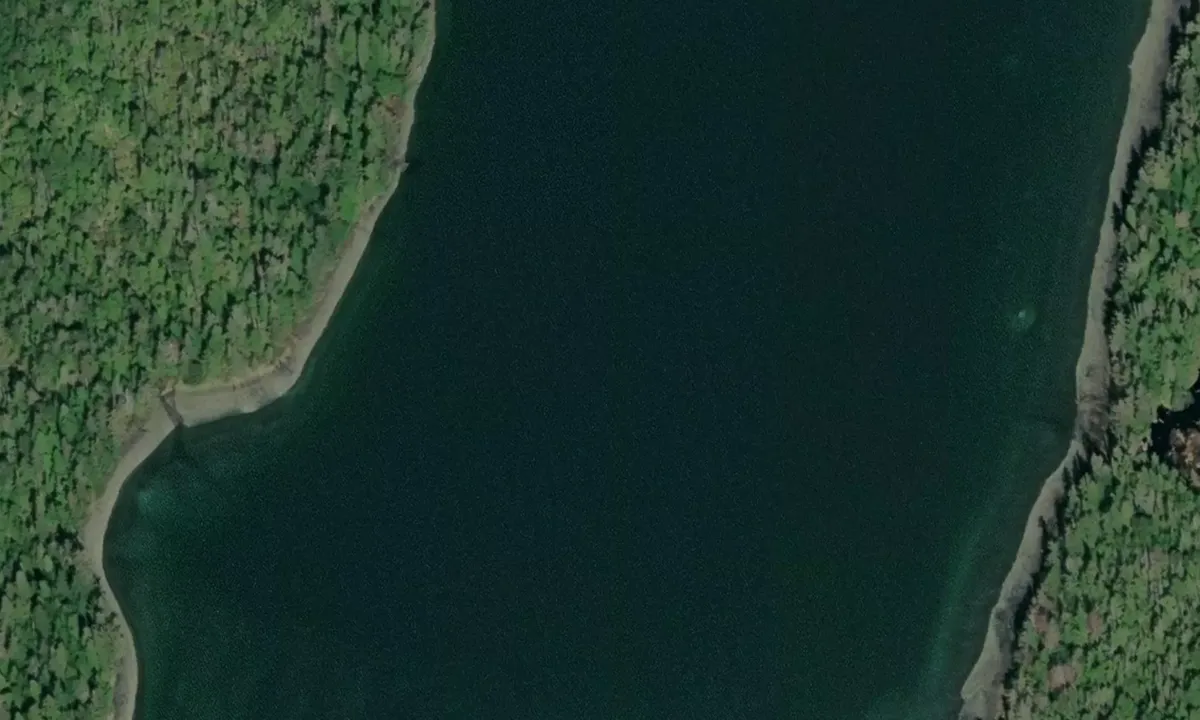 Satelite image of Gingerbread Bight