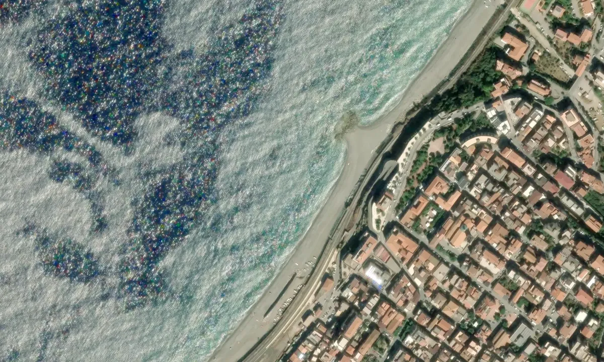 Satelite image of Gioiosa Marea