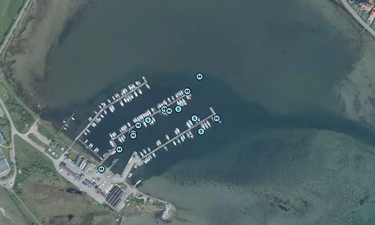 Satelite image of Gisseløre Havn - Kalundborg