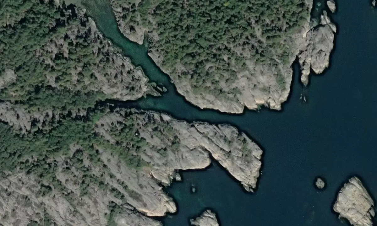 Satelite image of Gjøhavn
