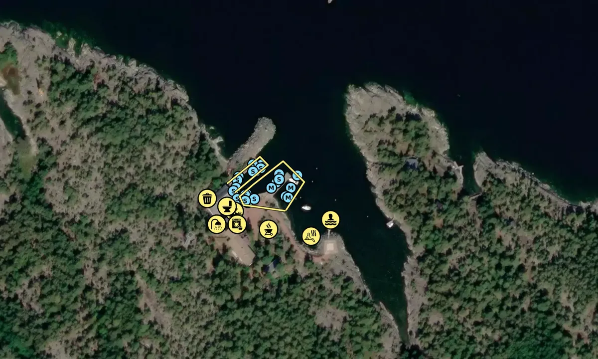 Satelite image of Glada Laxen 