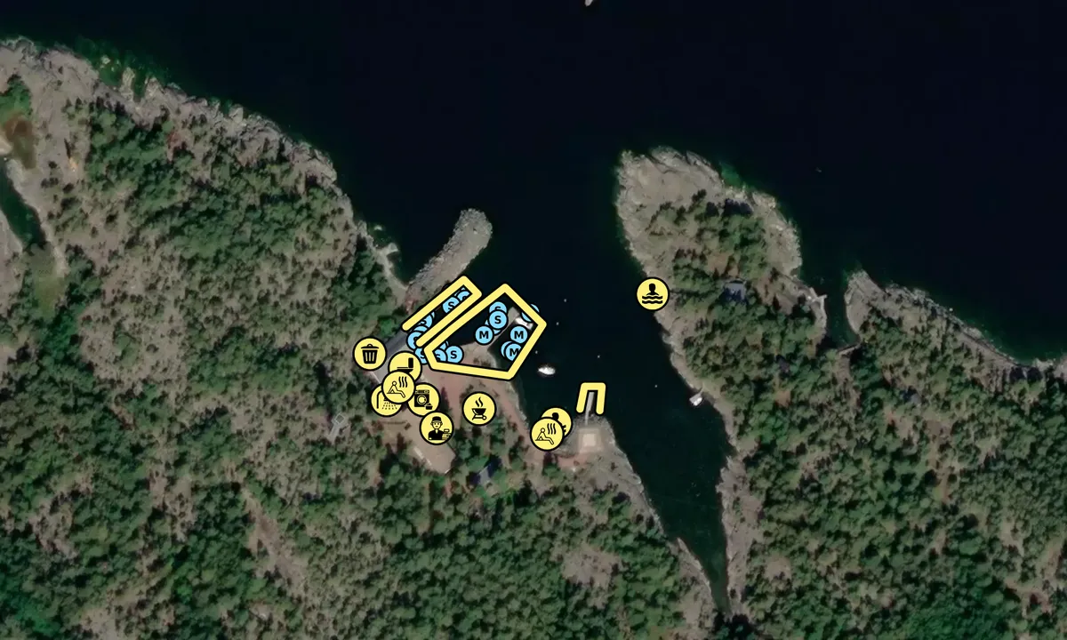 Satelite image of Glada Laxen 