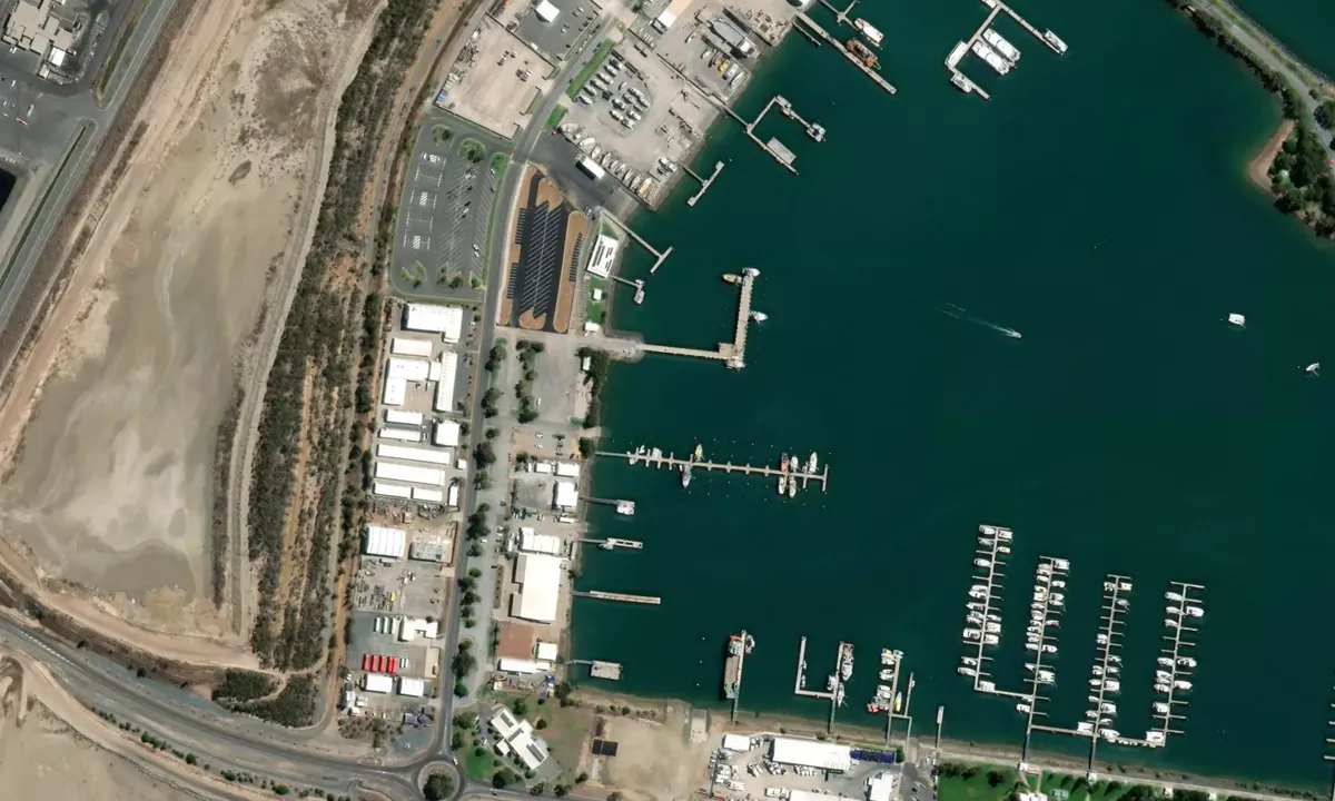Flyfoto av Gladstone Radio Controlled Yacht Club