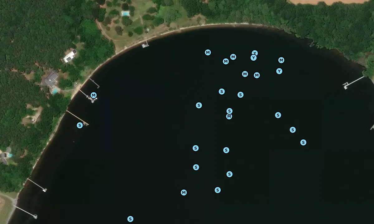 Satelite image of Glebe Neck