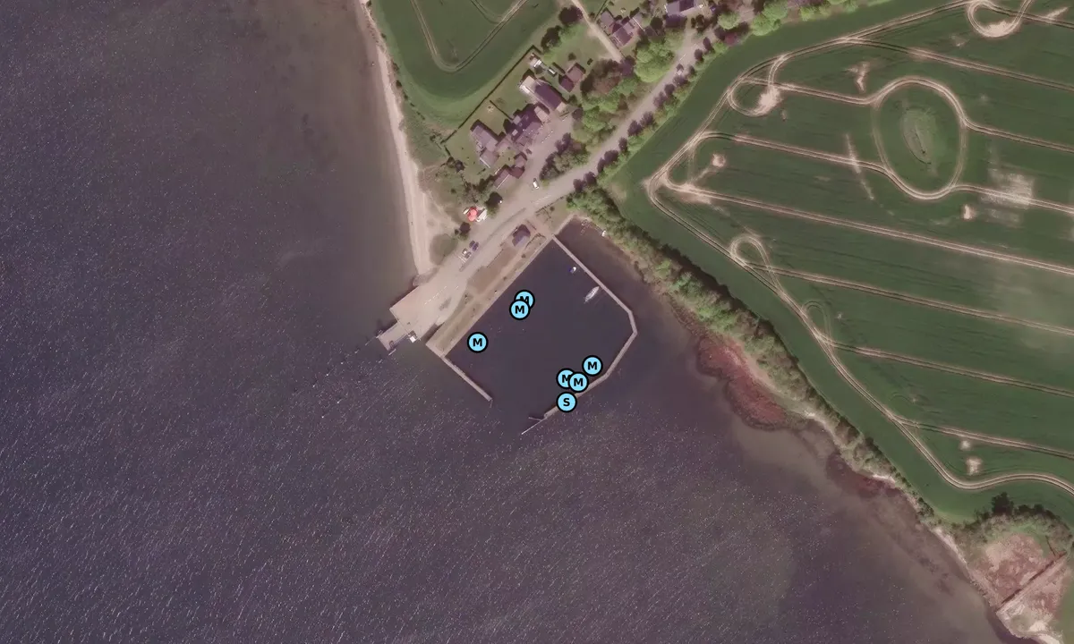 Satelite image of Glewitzer Fähre