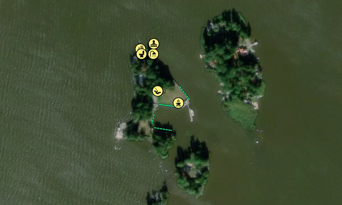 Satelite image of Glipen KSS klubbholme