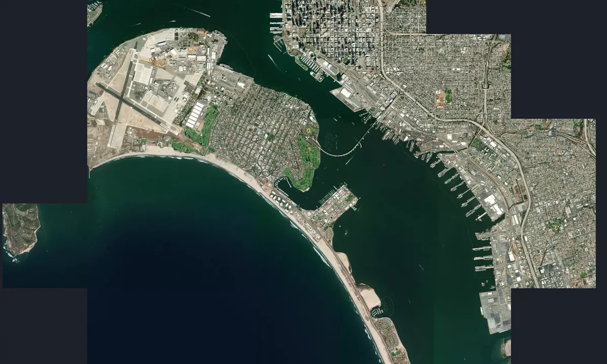 Flyfoto av Glorietta Bay - Coronado