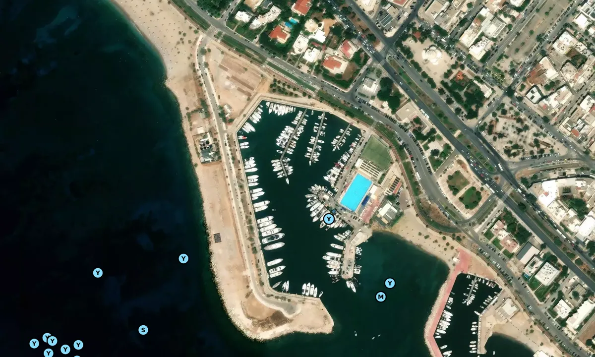 Satelite image of Glyfada