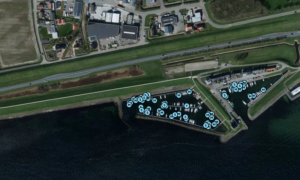 Satelite image of Goeree Watersport Marina