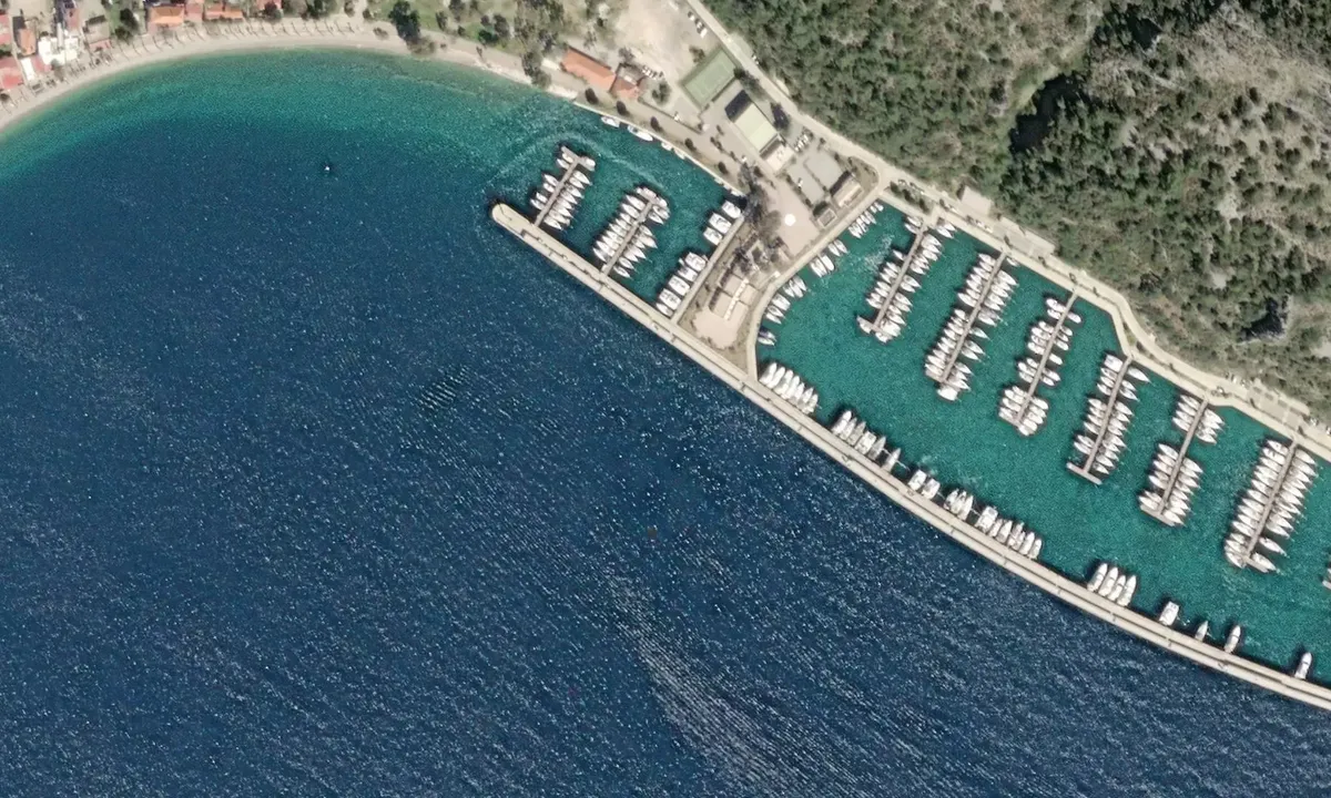 Satelite image of Gokova Oren Marina 1
