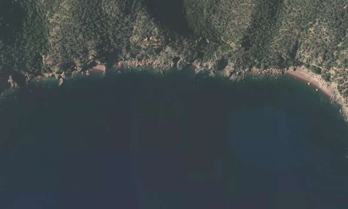 Flyfoto av Golfe de Girolata Nord