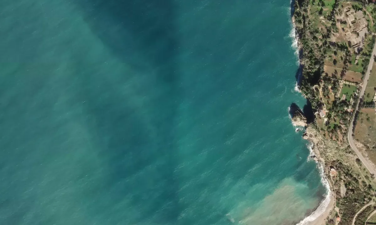 Flyfoto av Golfo di Castellammare