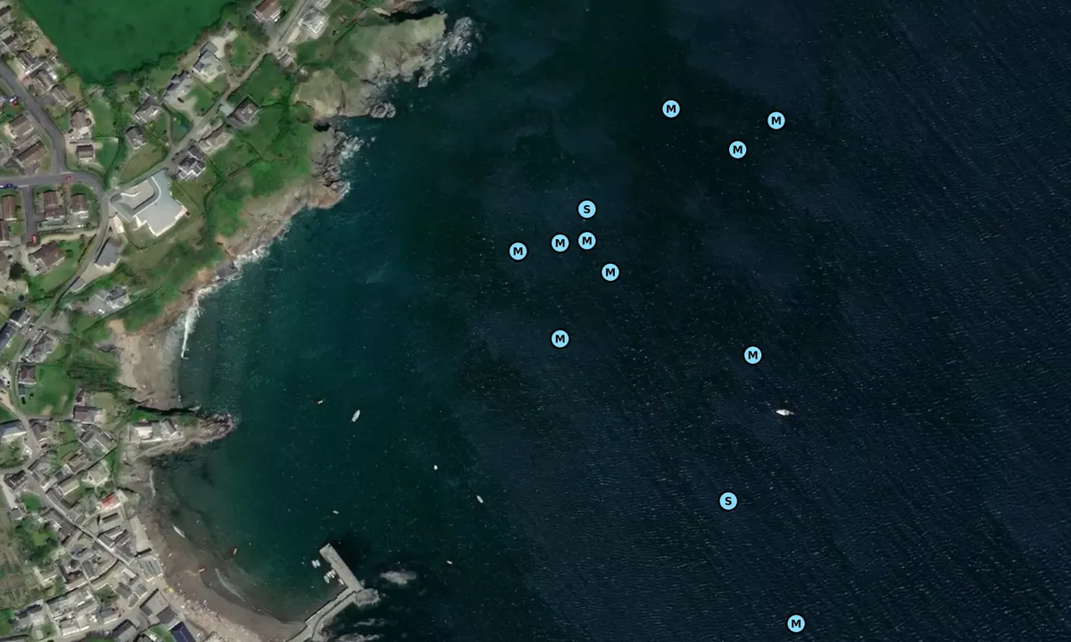 Satelite image of Gorran Haven