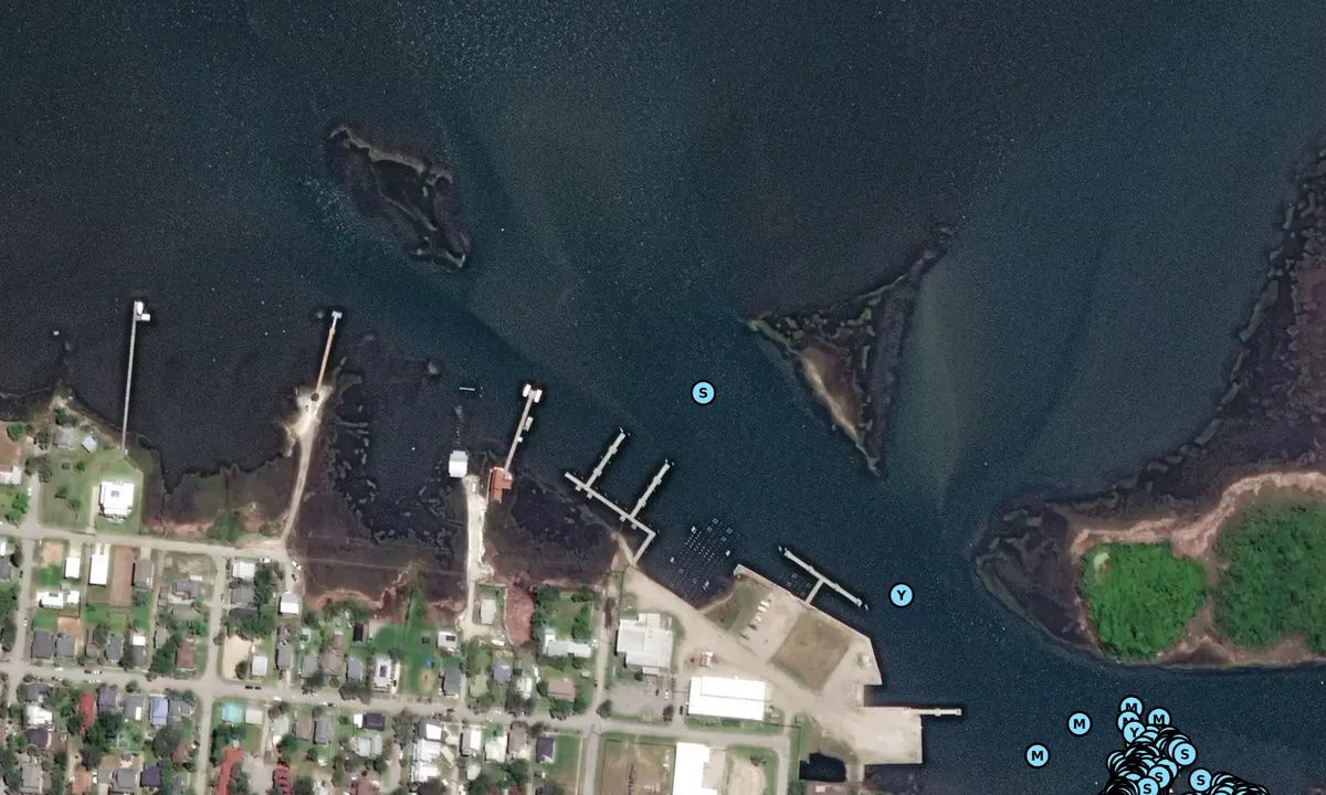 Satelite image of Government Shore Works