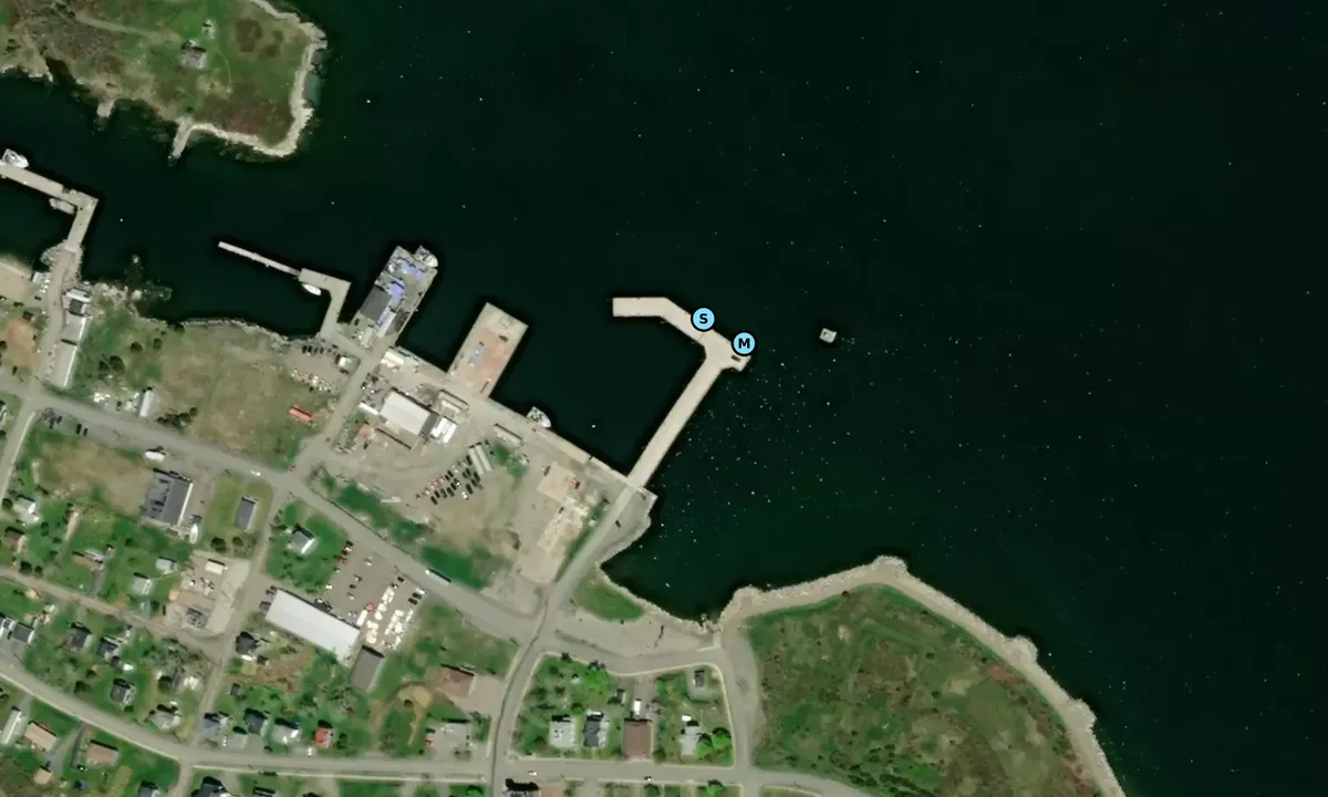 Satelite image of Government Wharf