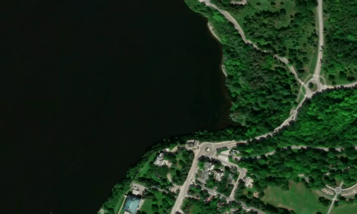 Flyfoto av Governor's Bay