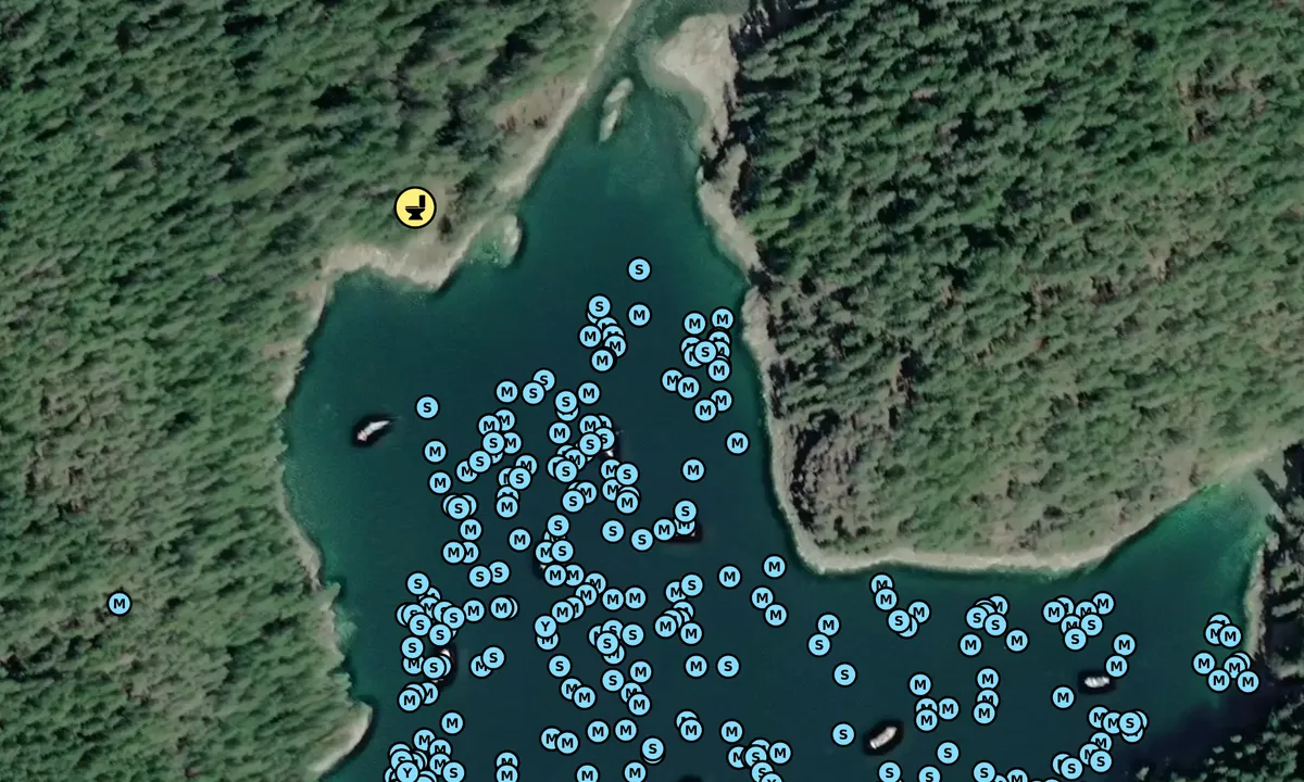 Satelite image of Grace Harbour