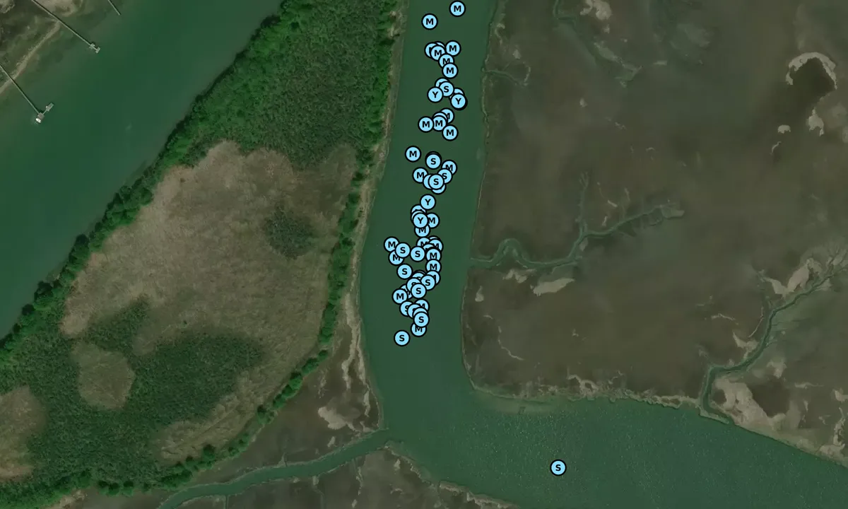 Satelite image of Graham Creek