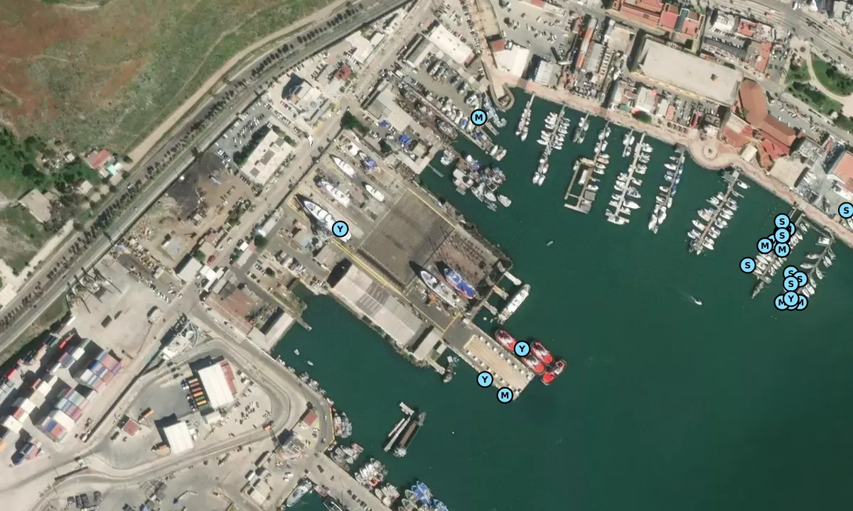 Satelite image of Gran Peninsula Marine Center