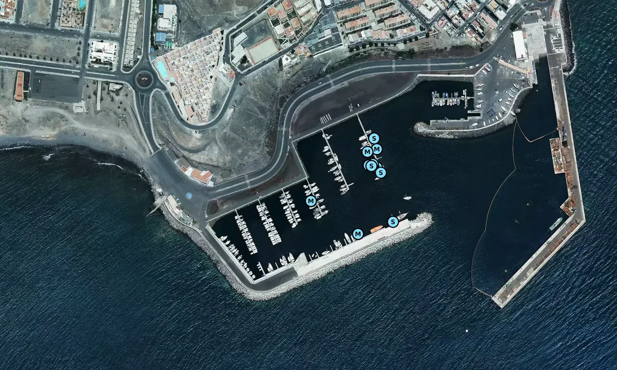 Satelite image of Gran Tarajal Marina
