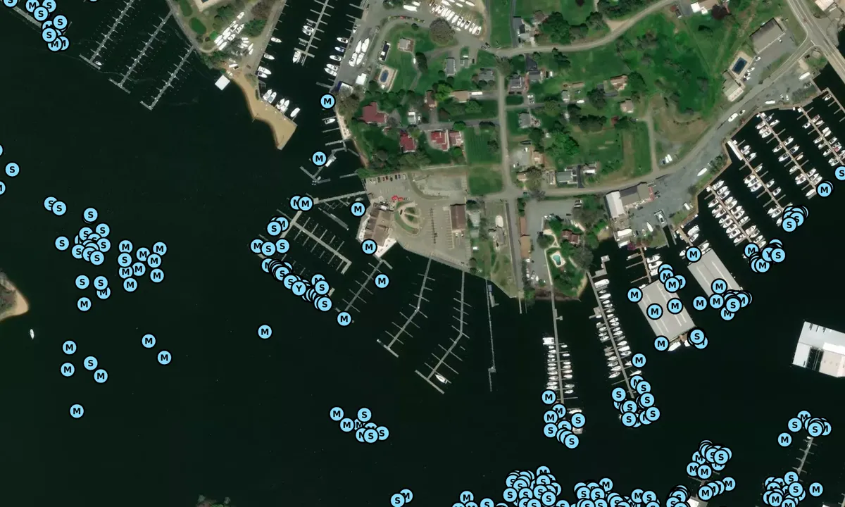 Satelite image of Granary Marina