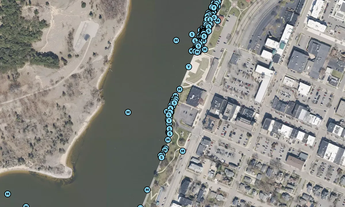 Satelite image of Grand Haven