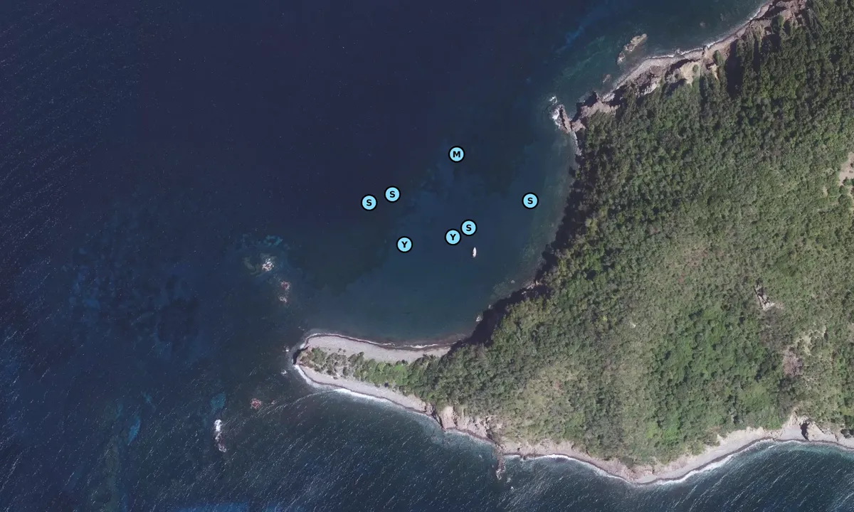 Satelite image of Grand Ilet, Pointe Basse