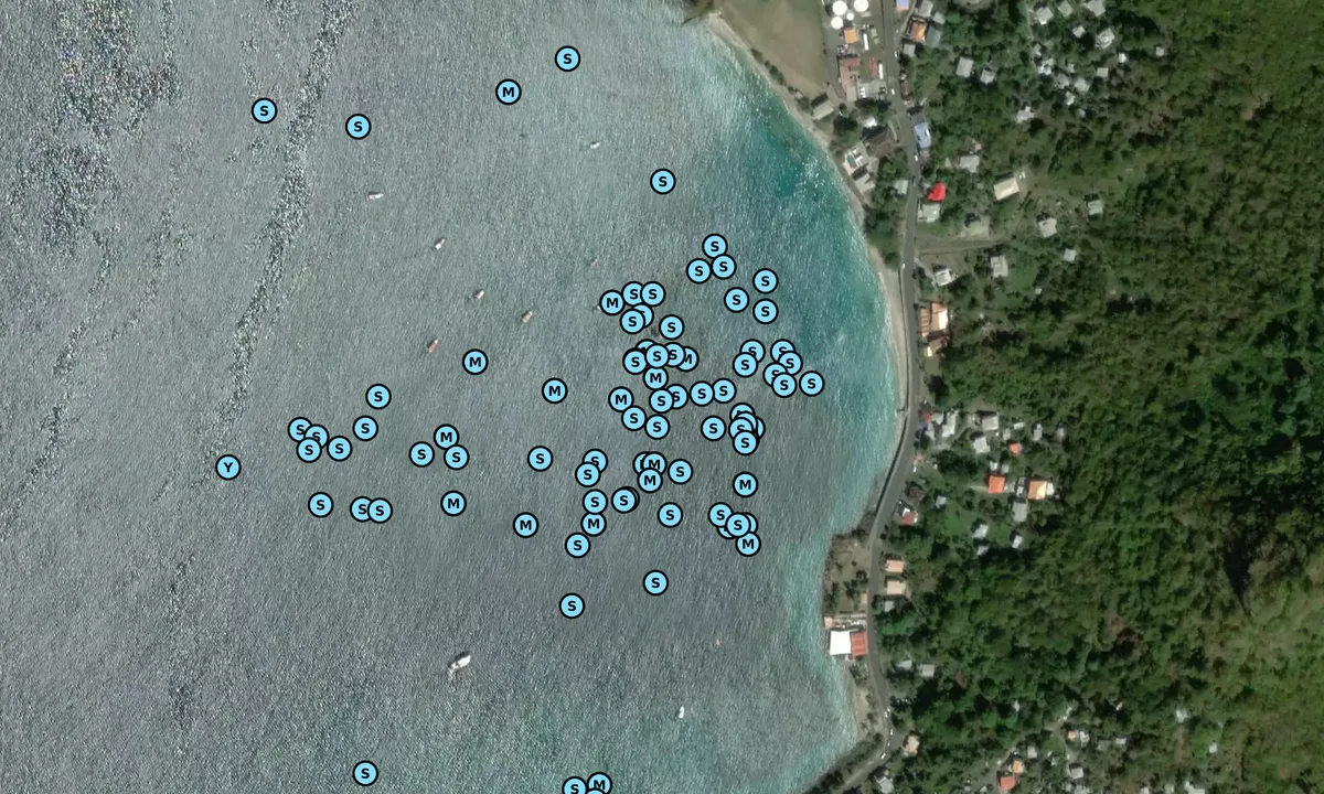 Satelite image of Grand Mal Bay