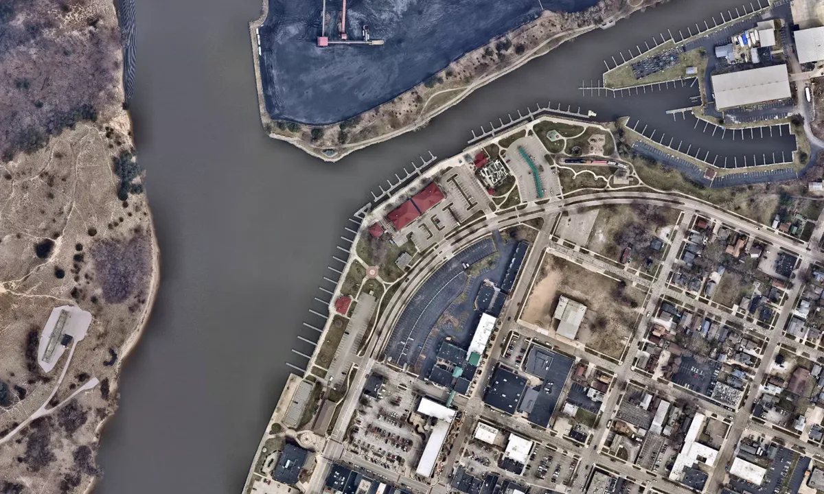 Flyfoto av Grand River Sailing Club