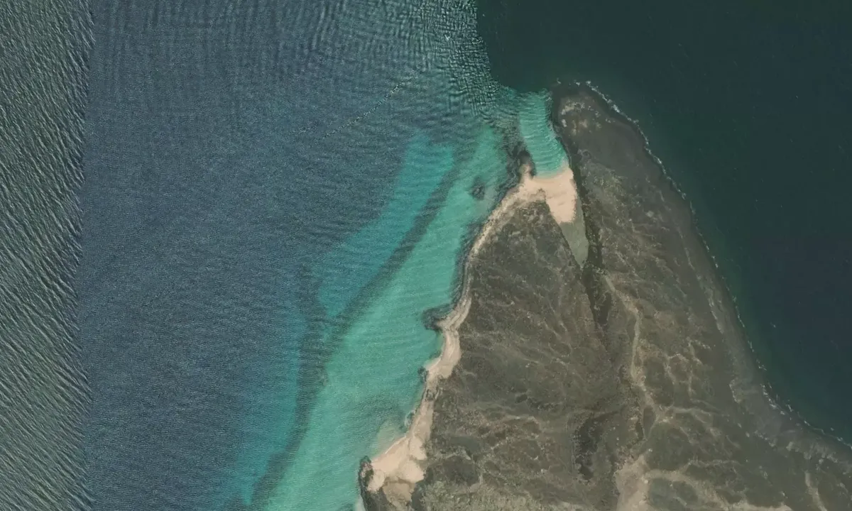 Satelite image of Grande Passe