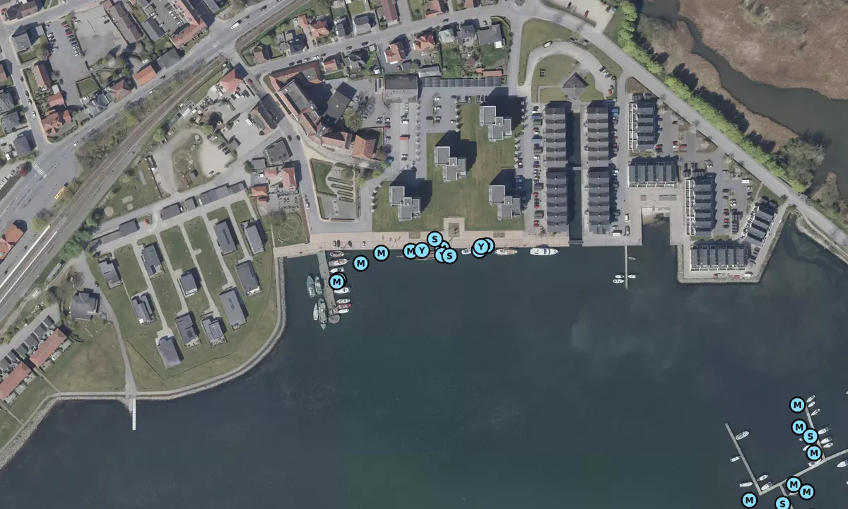 Satelite image of Gråsten Havn